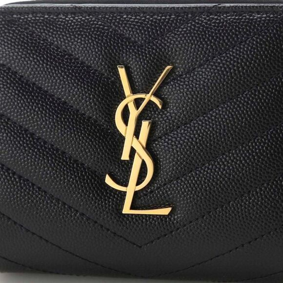 Saint Laurent Bi-fold Wallet With Coin Purse Monogram - Picture 8 of 8